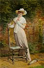 Carlton Alfred Smith In The Garden painting